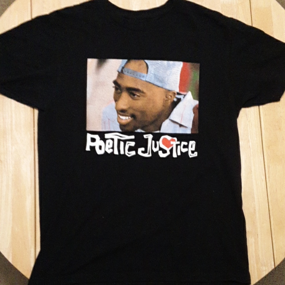 Mens poetic justice t shirt